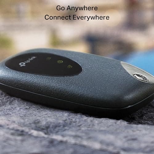 TP-Link 4G Cat4 LTE Travel Mobile Mi-Fi Hotspot, Connection with Up to 10 Devices, Compatible with Most of the Network, Rechargeable/Up to 8 hours life Battery, Easy Management with tpMiFi App(M7200) — view 4