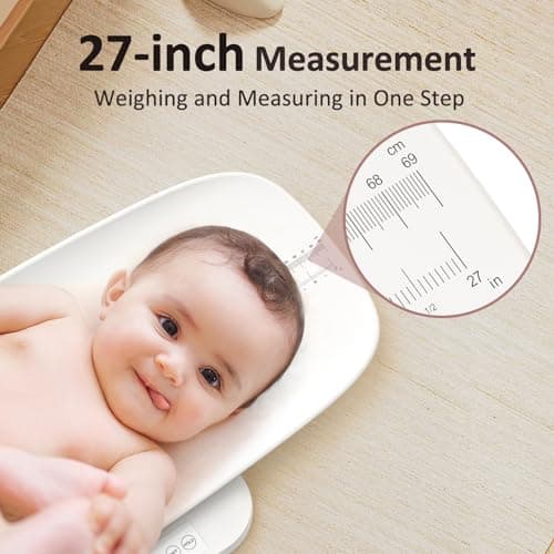 Grownsy Baby Scale, Digital weighing scales with Detachable Tray, 150 kg — view 3