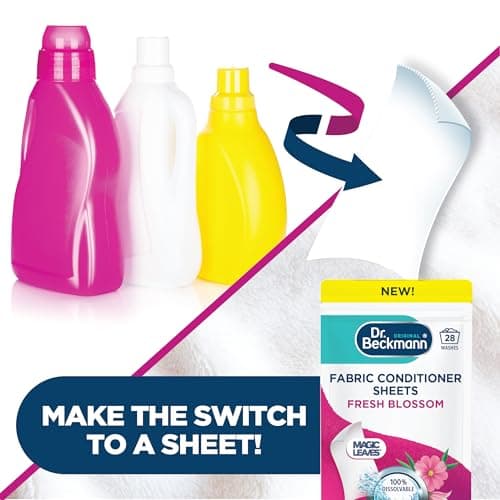 Dr. Beckmann Fabric Conditioner Sheets, Fresh Blossom, 14 Sheets — view 5