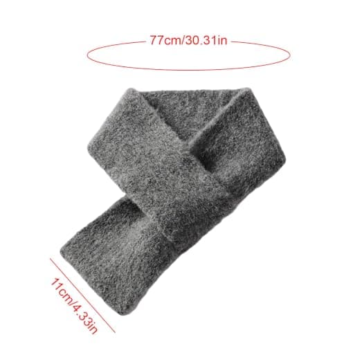 CHAOHAOKE Women's Knitted Winter Neck Gaiter - Warm Scarf for Cold Weather, Autumn, Christmas, Travel & Ski Trips — view 5