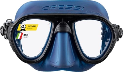 Cressi Calibro Diving Mask - Blue Nery, Uni