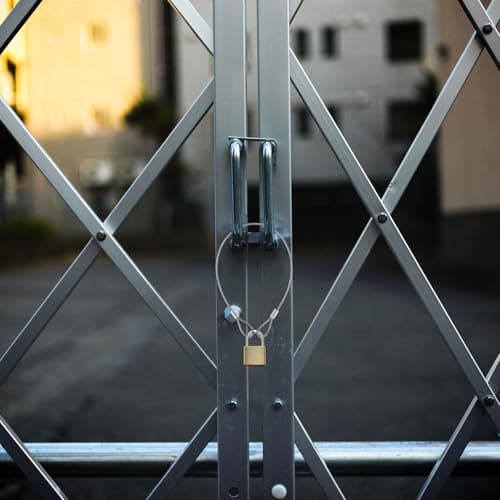 31cm 15mm Outdoor Travel Security Cable Lock Anti Theft Luggage Lock Safety Cable Braided Steel Coated Wire Flexible Steel Cable Security Wire Rope with Double Loop Fit for Padlock Disc Lock(5 Pack) — view 6