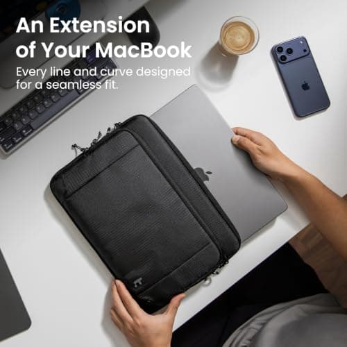 tomtoc Military-Grade Laptop Sleeve for 13'' New MacBook Air M5/A3449 2026 — view 2