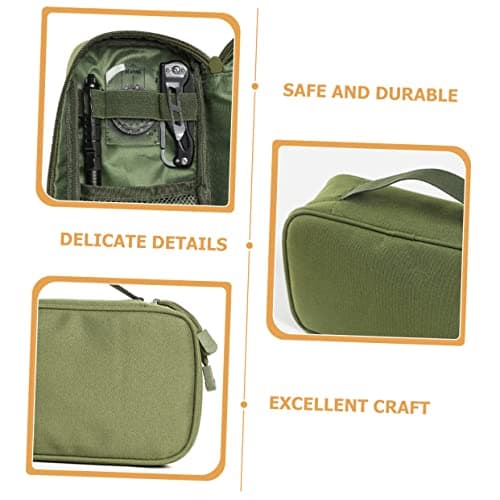 HOMOCONO Travel Hygiene Kit Tool Storage Pouch, 600d Oxford Cloth Pvc Nylon, Well-made Camping Tool Storage Bag for Outdoor Use, Easy Access, Safe and Practical — view 2