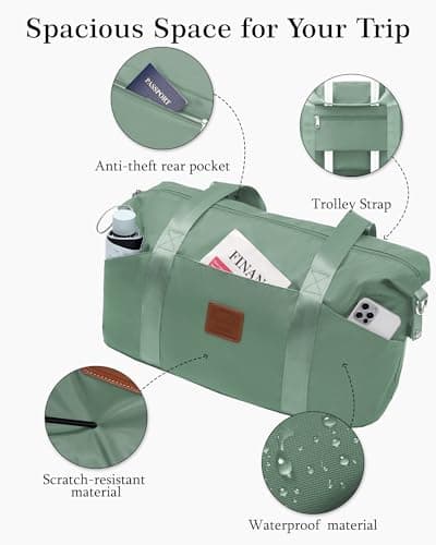 COOLIFE 55×35×20 Cabin Suitcase + 40x25x20cm Ryanair Cabin Bag EasyJet Set — view 6