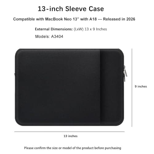 MasiBloom Laptop Sleeve Case for 2026 MacBook Neo 13 Inches — view 2