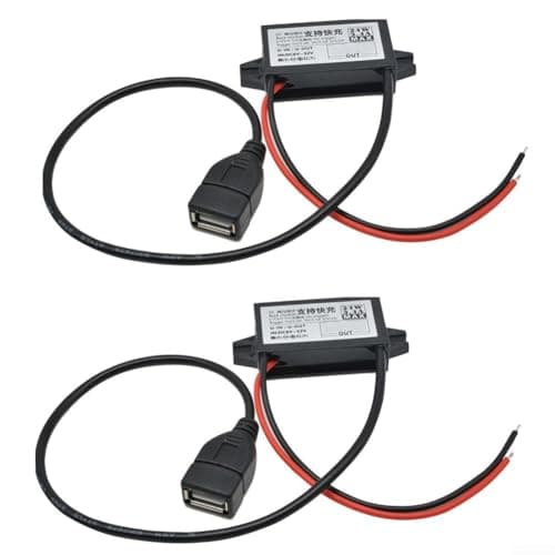 Metal DC Voltage Converter 24W 6V-32V Input for Car