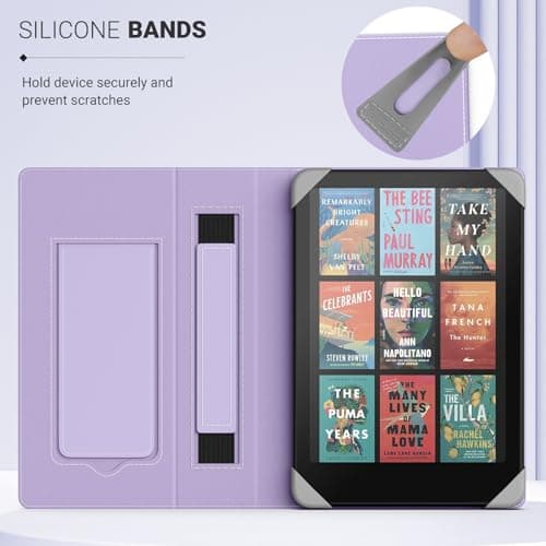 MoKo Case for 6.8,7 Inch Kindle Paperwhite eReaders Tablets, Taro Purple — view 3
