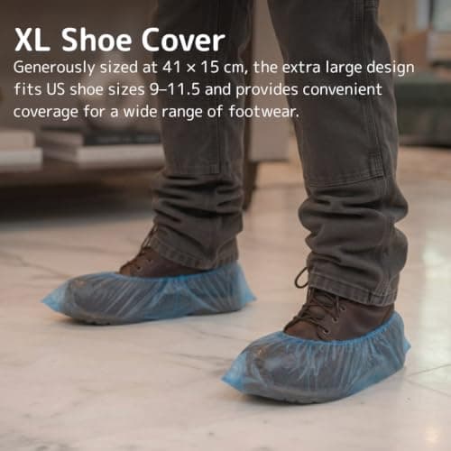 ABENA Shoe Cover |100Pcs/50 Pairs| Extra Large Measuring 41x15cm — view 6