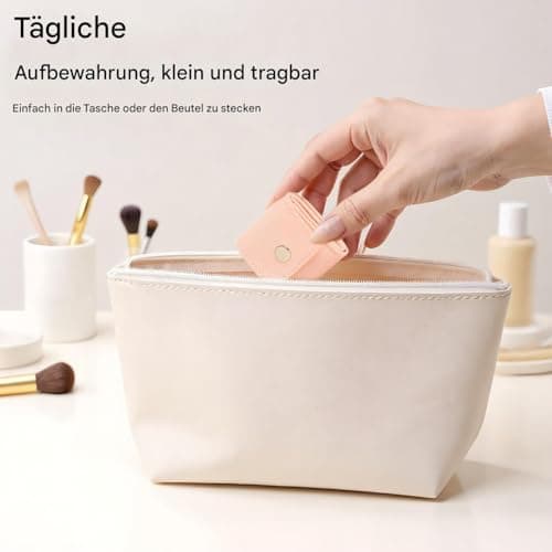 Jewelry Travel Pouch Small Foldable Buckle Elegant — view 2