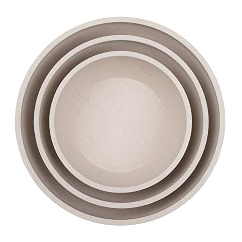 District 70 Bamboo Dog Bowl, Small, Merengue — view 6