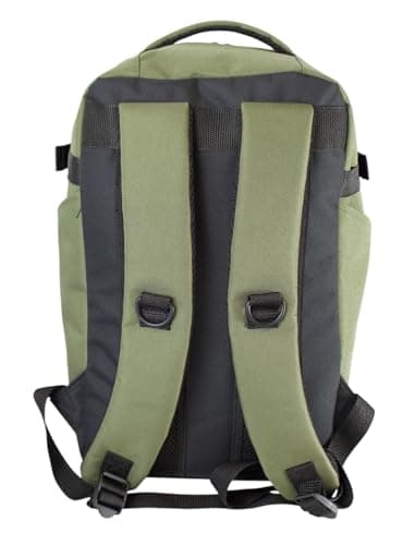 Fashion by Purdashian Ryanair Cabin Bag 40x20x25 | Maximum Cabin Suitcase | Ryanair Carry On Backpack Underseat CabinBag | Carry on Luggage for Men Women | Travel Bag Backpack (Green - Design 2) — view 3