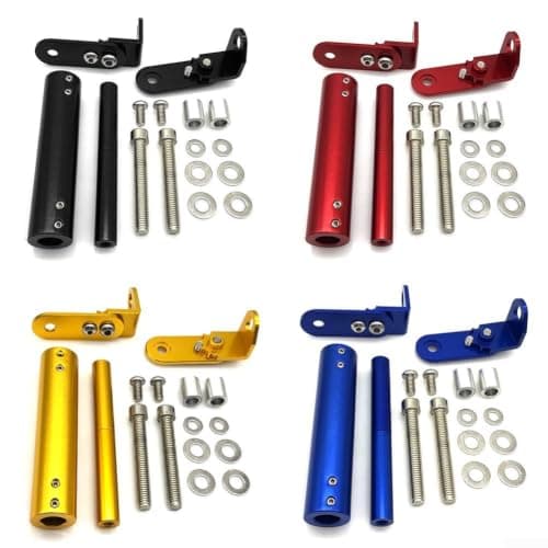 Red Aluminum Alloy Mount Bar for Honda Motorcycle(gold) — view 6