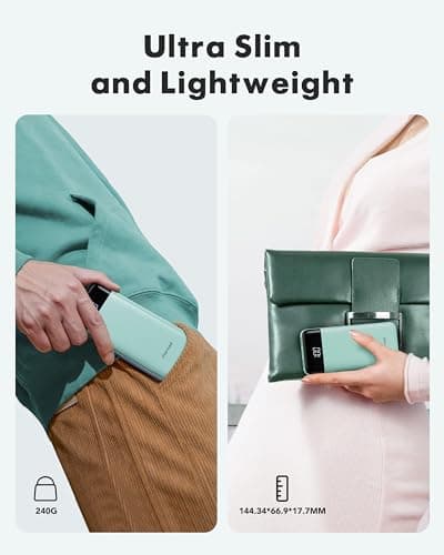 Charmast Power Bank with Built in Cables X 4, 10000mAh Portable Charger — view 5