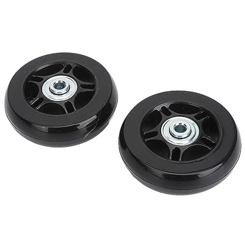 Nurnesy Pack of 2 Luggage Suitcase Replacement Wheels Universal Rubber Castors Wheels Bearing Repair Kits with Installation Tool, Default, 70 x 19 cm / 27,6 x 7,5 Zoll — view 5