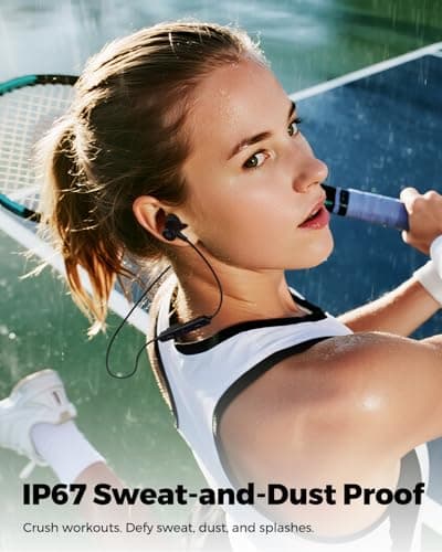 SoundPEATS Q40 HD Magnet Neckband Earphones BT6.0 with LDAC Black — view 3