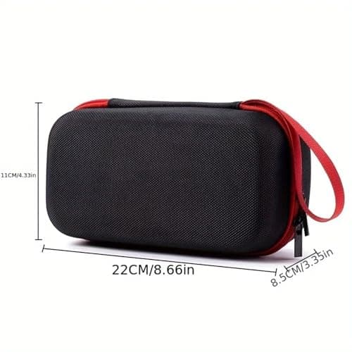 Air Compressor Case | Air Pump Carrying Bag Waterproof | High-Strength Auto Repair Accessories Inflator Holder Box for Holiday Travel Bicycles Vacation Road Trip — view 5