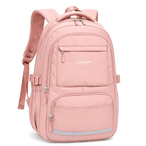 Taygeer School Bag for Girls, Lightweight Backpack for Teenage Girls Women