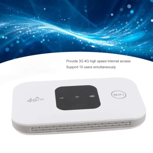 Mobile WiFi Hotspot, Small High Speed 4G LTE Unlocked WiFi Hotspot Device, Portable WiFi Router for Phone Laptop Desktop Tablet, for Travel — view 6