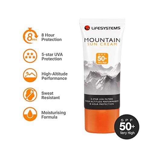 Lifesystems SPF50 Sun Cream 5-Star UVA Protection for Ski, Mountaineering — view 2