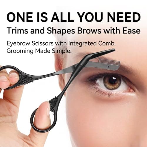 sifshaper brow Trimmer, 2 Pack Manual Stainless Steel Precision Tool — view 3