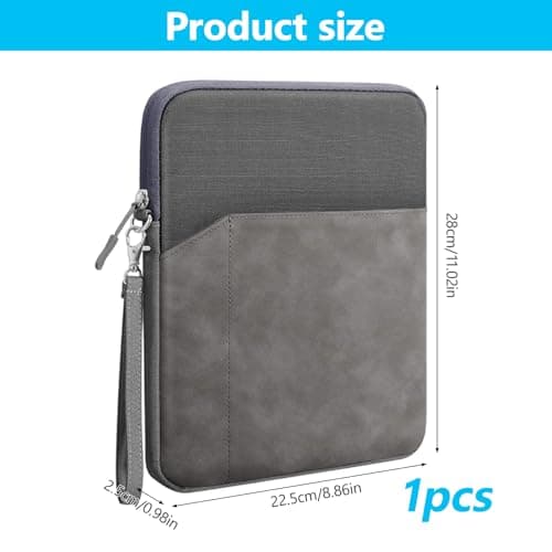 9-11 Inch Tablet Sleeve Bag, Water-Resistant Tablet Carrying Case for iPad — view 3