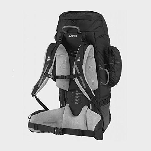 Vango Sherpa 60:70S Rucksack, Black, One Size — view 3