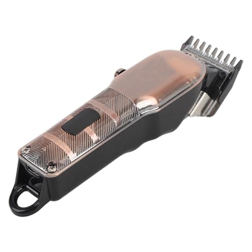 Dioche Electric Hair Beard Trimmer for Men Professional Barber Clipper with 4 Gears Cutter Head Adjustment Digital Display Grooming Shaving Kit Lightweight Portable Travel Red Bronze — view 4