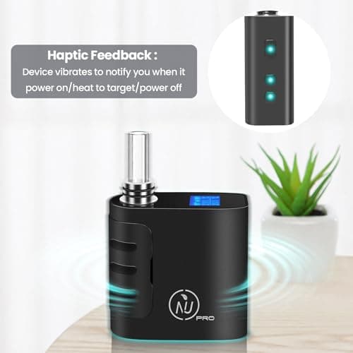 AISVAPE NIU-PRO Dry Herb Vaporiser | Quick Swap Chamber | Precise Temps Control |160℃-226℃ | OLED Display | Nicotine Free | Portable Vaporizer for Herb | 1400mAh Battery — view 6