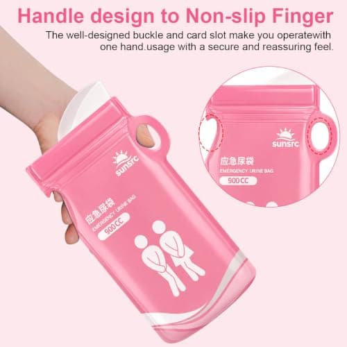 12 Pcs Urine Bags, Unisex Urinal Bag, Portable Toilet And Vomit Bags Set — view 6
