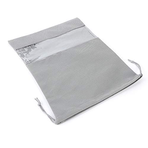 3Pcs Travel Non-Woven Shoe Storage Bag with Drawst and Transparent Win for -Proof & Neat Organization (No Problem with Large-Size Printing of Cloth Shoe) (Non-Stirring Cloth Shoe Bag Medium Size no) — view 4