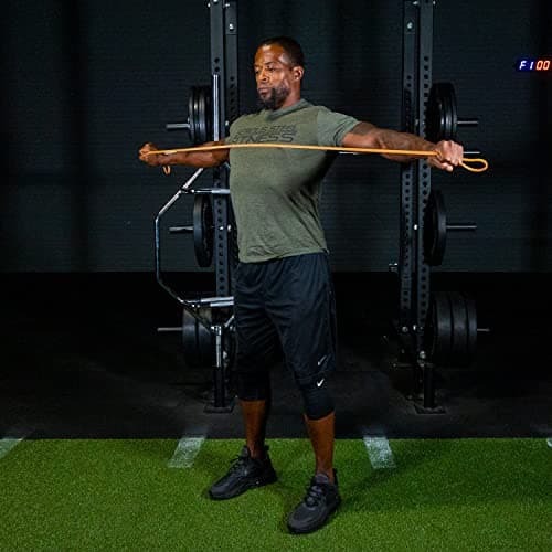Serious Steel Fitness Resistance Band, Orange, 2-15 lbs, 41 Inch, Pull Up, Strength Training, Assistance with Pull-ups, Resistance Training, Sports-specific Training — view 2