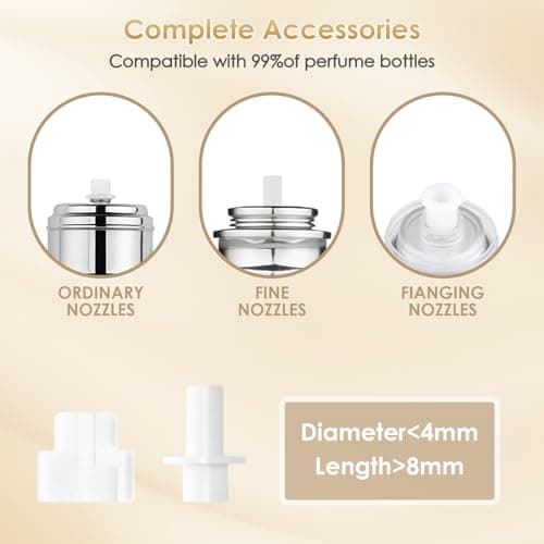 JOOMOKO Perfume Atomiser Perfume Travel Bottle 5ml Atomiser Spray Bottle — view 4