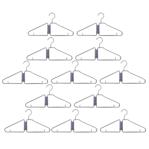 Folding Clothes Hanger 12 Pieces Portable Clothing Home Accesories
