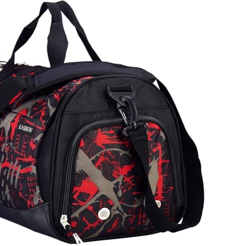 Gym Bag with Shoes Compartment and Wet Pocket, Duffle Bag for Sports Travel — view 6