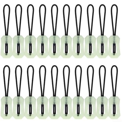Luminous Zipper Pull Replacement Rope, 30 Pack Glow In Dark — view 4