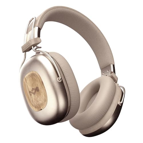 House of Marley Positive Vibration Rebel Over Ear Headphones - Cream
