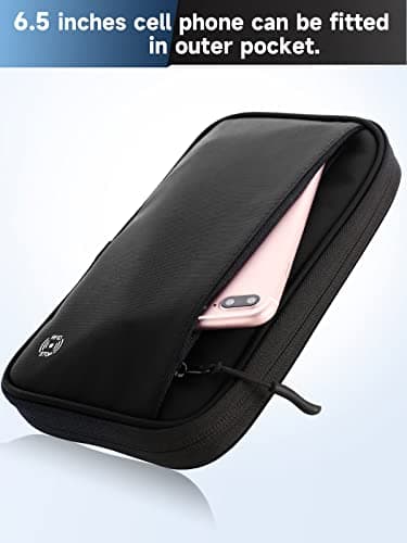 Travel Passport Holder Wallet with RFID Blocking Unisex Family Essentials — view 2