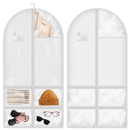47 x 23 in Dance Costume Bag with 4 Zipper Pockets, for Dancers