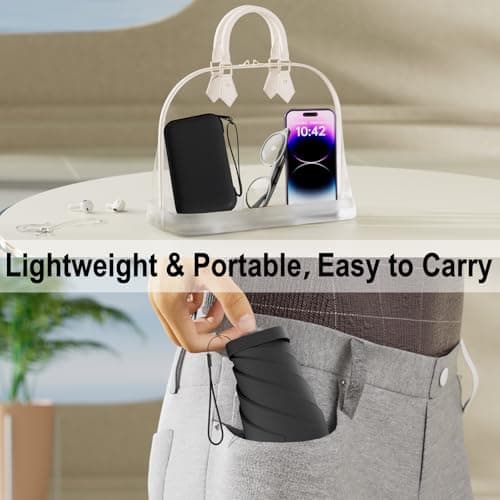 Copulan Mini Travel Umbrella, UPF 50+ Compact Fits in Purse — view 3