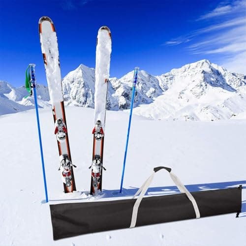 Ski Storage Bag Portable Ski Bag Equipment Storage Snowboard Protection — view 2