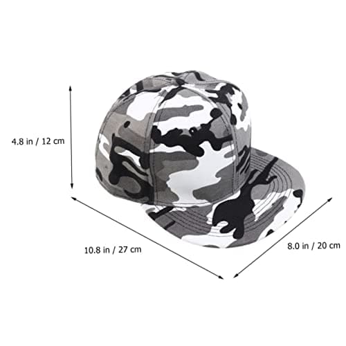 PACKOVE Baseball Caps Men Camouflage Camo Baseball Cap for Men, Canvas, Sun Protection, Travel and Hiking — view 2