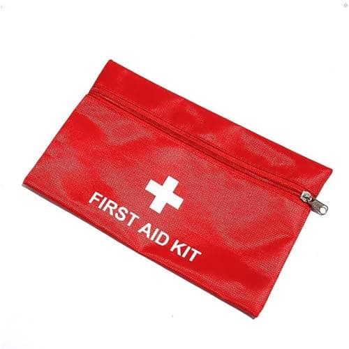 Car Mounted 3-Piece Emergency car kit, Equipped with high Brightness Warning Triangle, high Visibility Vest, First aid kit Storage Bag. — view 4