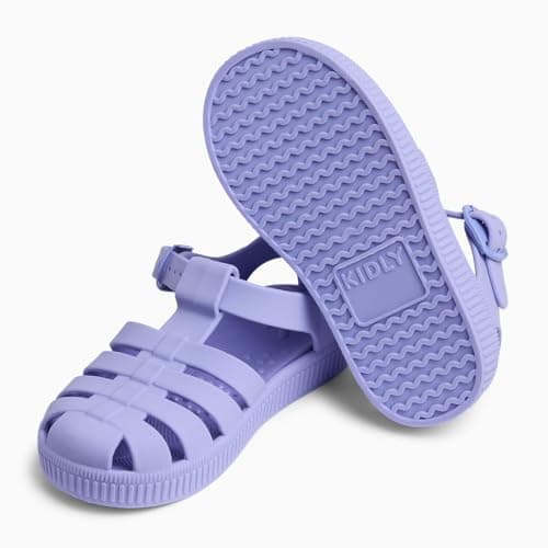 MORI Jelly Shoes Baby KIDLY Sandals Cushioned Insole, Bluebell Size 5 — view 2
