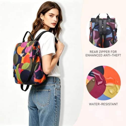 shepretty Women's Backpacks Anti-Theft Rucksack Shoulder Bags,8864-f — view 2