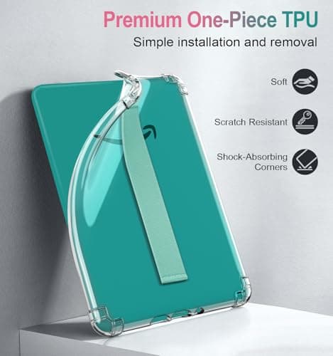 MoKo Case for 7" Kindle Paperwhite 12th Gen 2024, Agave Green — view 4
