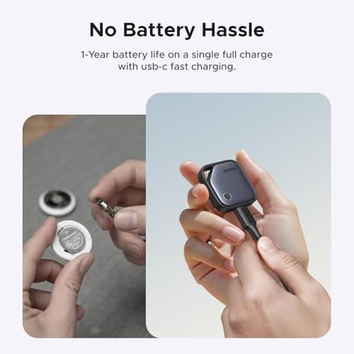 UGREEN FineTrack Tracker for Apple Find My (iOS only), USB-C Rechargeable — view 2