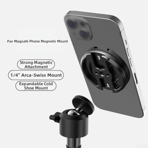 6x6cm Magnetic Tripod Mount with 1/4 Thread for iphone 6x6cm — view 3