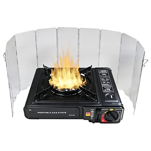 Ram® Camp Camping Windshield Stove Aluminium Camping Windshield Compact Folding Camping Stove — view 2