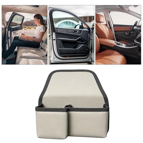 Car Side Storage - Faux Leather 25x12x8cm | Car Sïdē Doøř Organizer with Cup Holder, Key Compartment, Phone Pocket | Vehicle Sedan SUV RV Travel Commuting — view 4